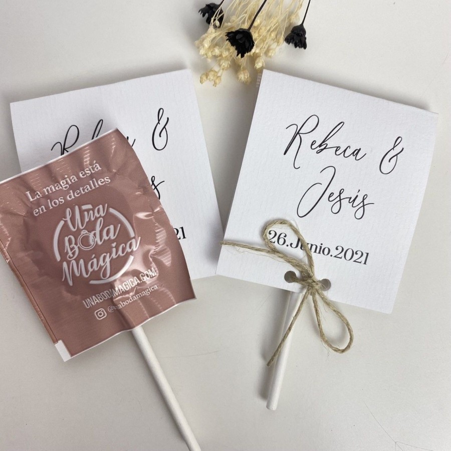 Piruleta agradecimiento Minimal