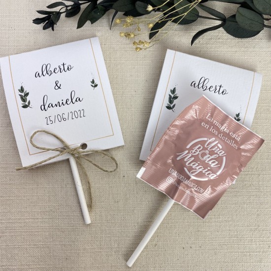 Piruleta agradecimiento Olivo