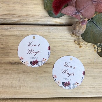 Etiqueta de boda Lagurus