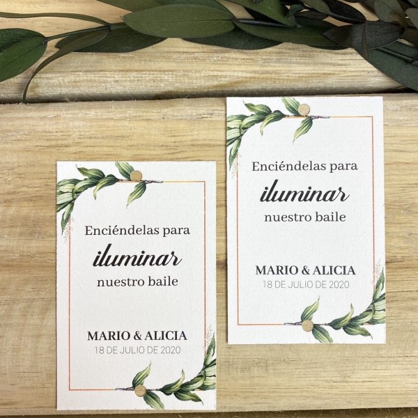 Bengala de boda laurel