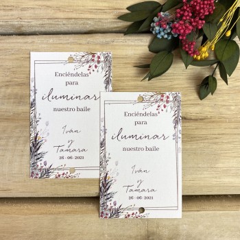 Bengala de boda Silvestre