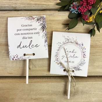 Piruleta Agradecimiento Silvestre