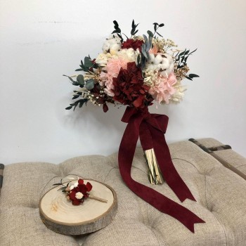 Réplica de ramo de novia