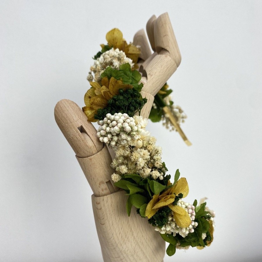 Diadema de flores Violeta