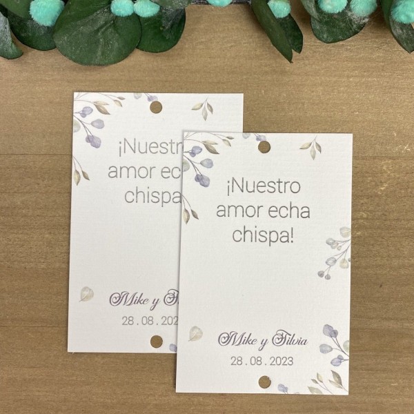 Bengala de boda Natura