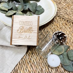 Portavelas navideño 2