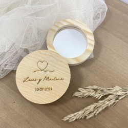 Espejo Madera Boda 2