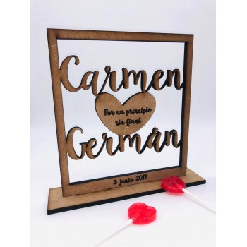 Marco para enamorados