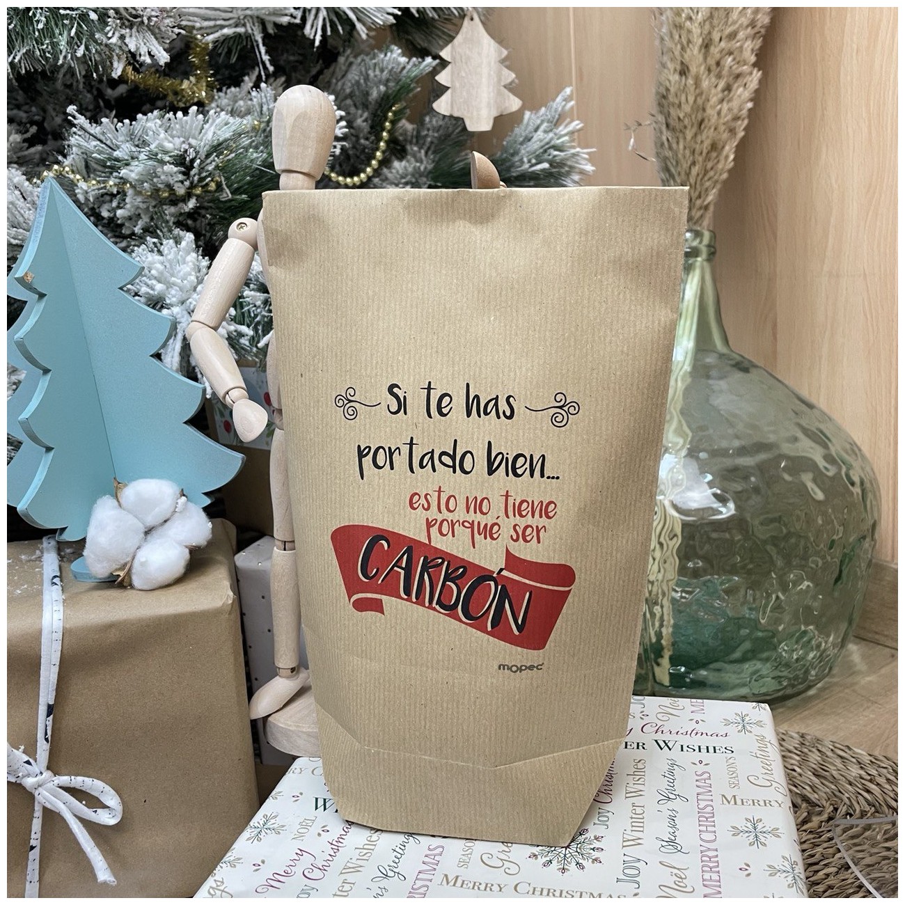 Bolsas de regalo con mensajes, bolsas para regalos originales