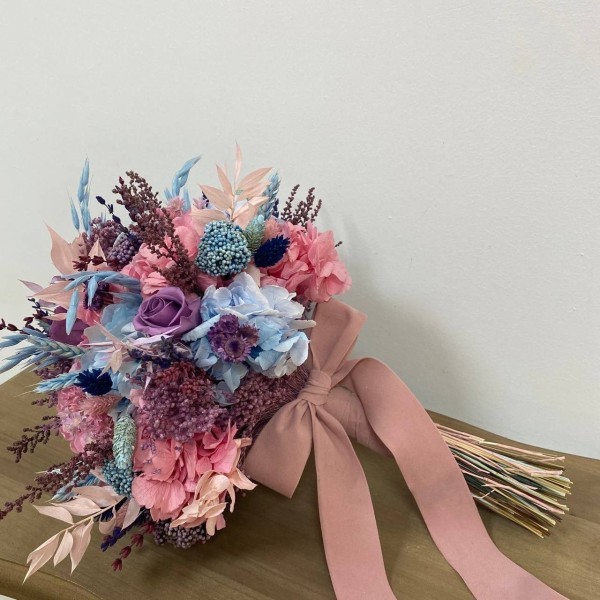 Ramo de novia Violeta