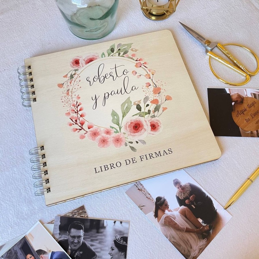 Libro de firmas Peach