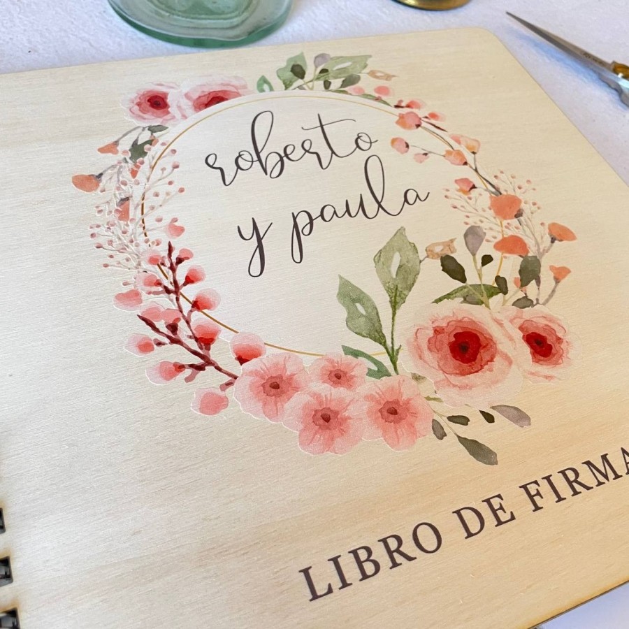 Libro de firmas Peach