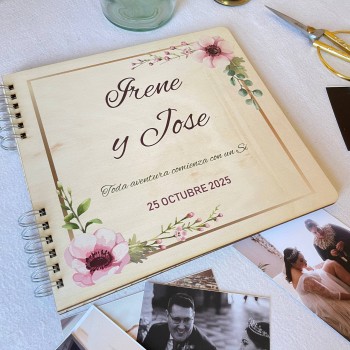 Libro de firmas Romántica