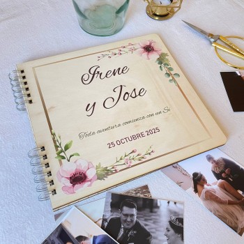 Libro de firmas Romántica