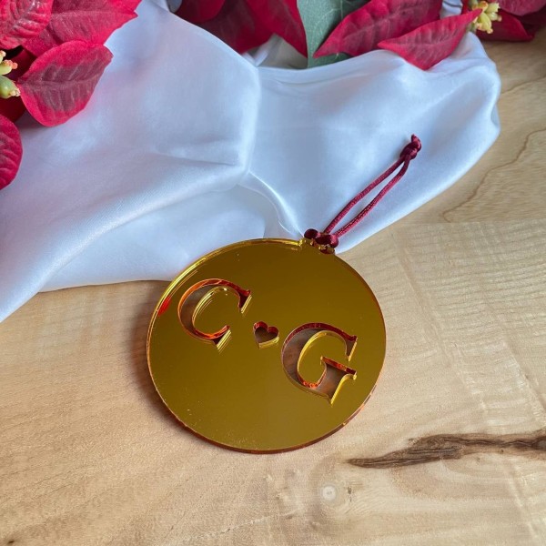 Bola de navidad espejo