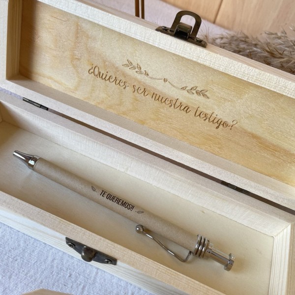 Bolígrafo para testigo