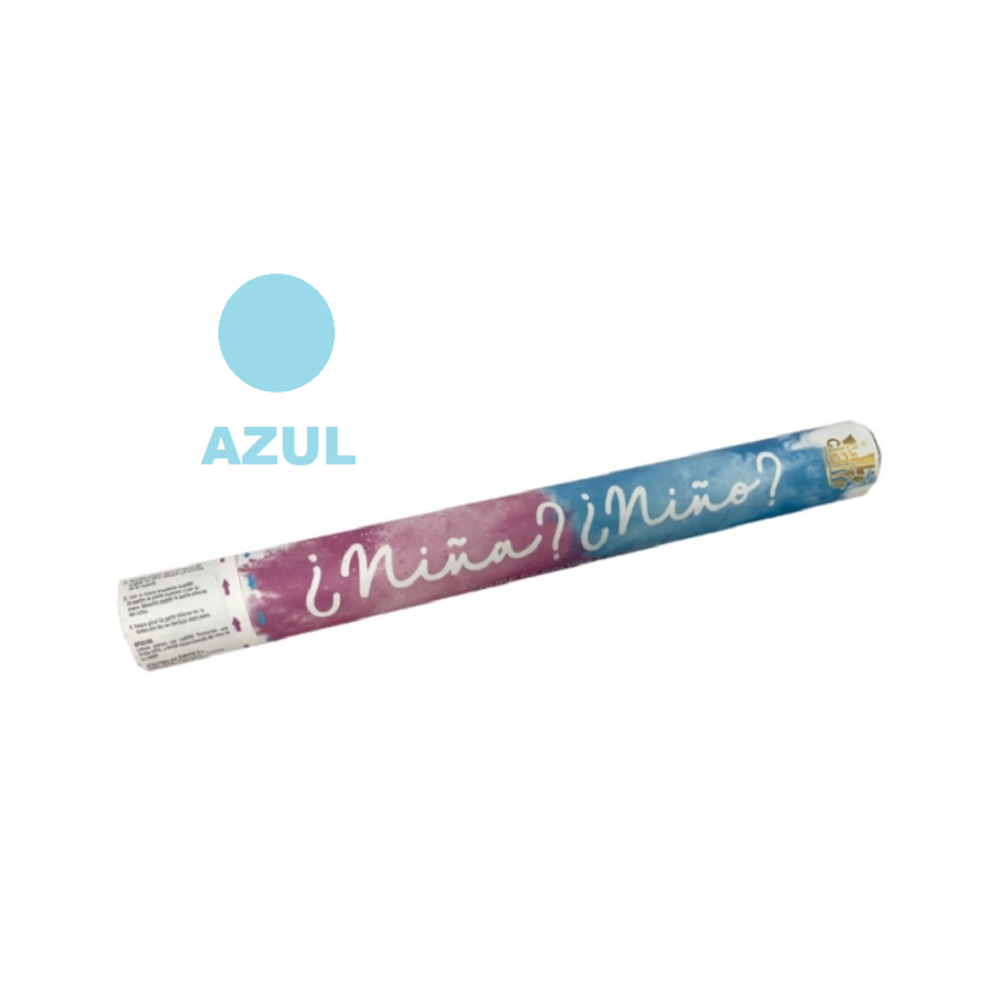 Cañón confeti con Polvo de Color