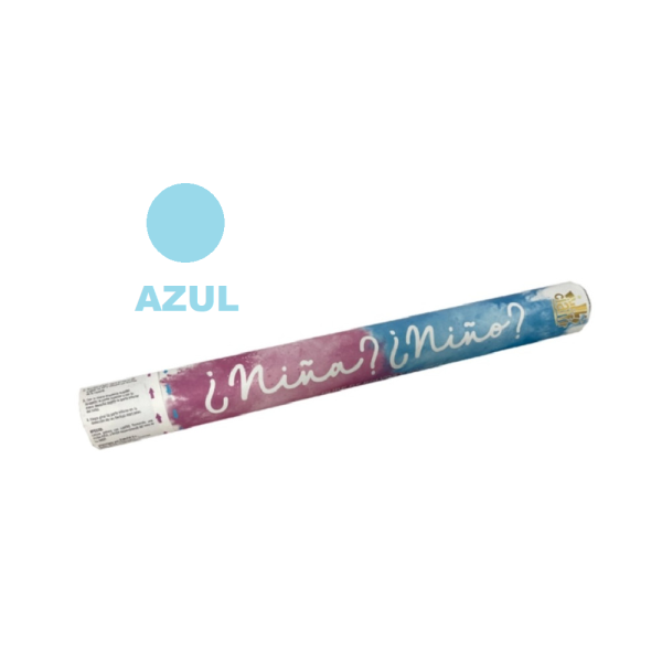 Cañón confeti con Polvo de Color