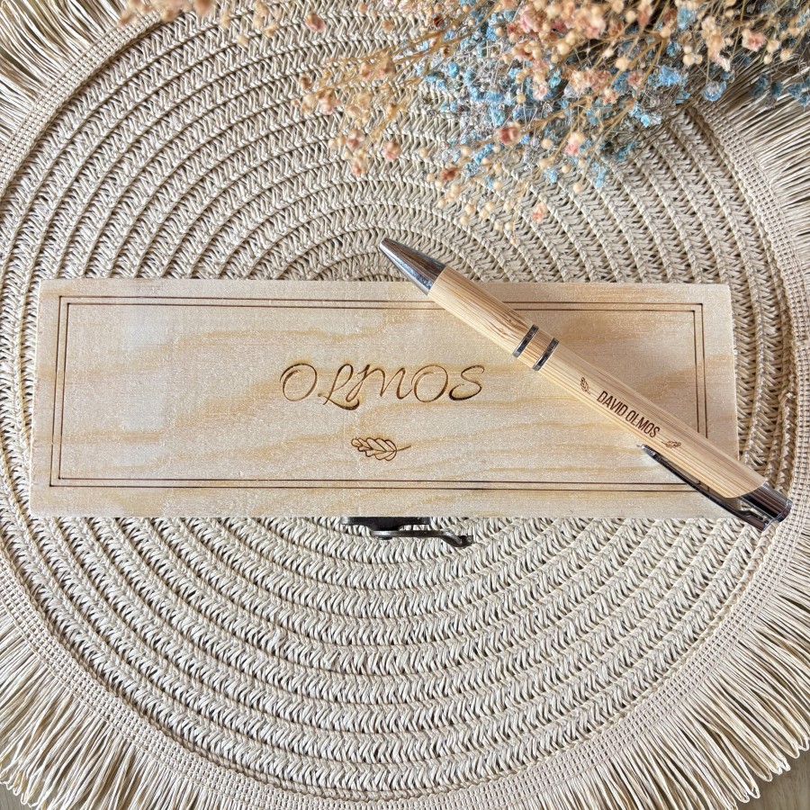 ≫ Bolígrafo para testigos de boda ❤️ Personalizado