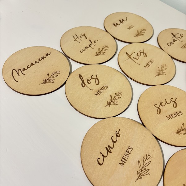 Placas cumplemes espiga