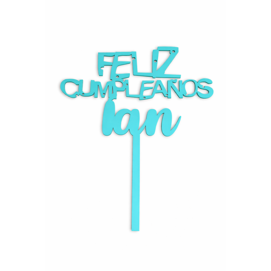 Topper cumpleaños