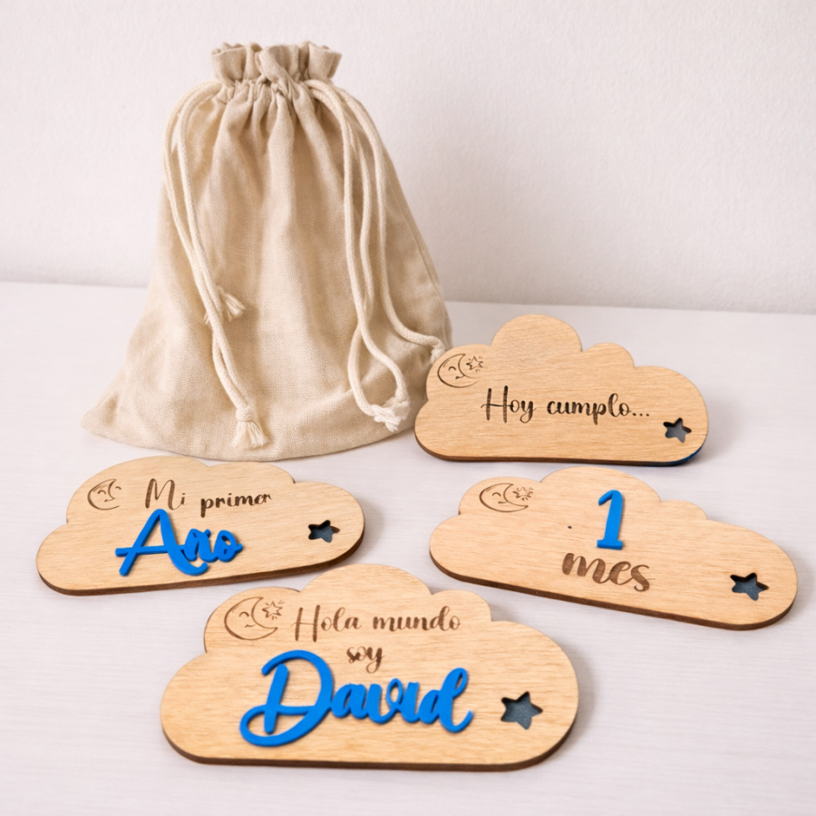Cumple meses nube