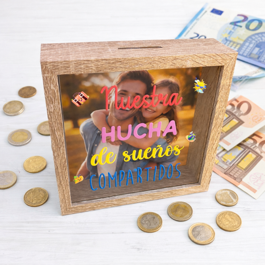 Hucha portafotos