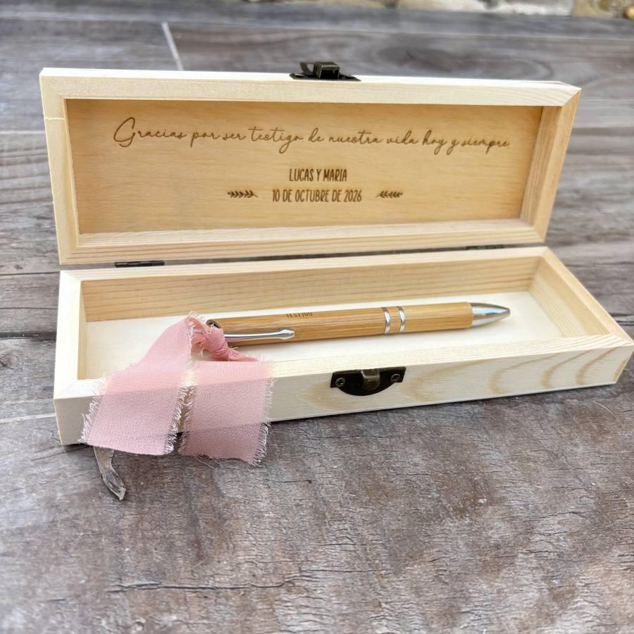 Caja testigo floración