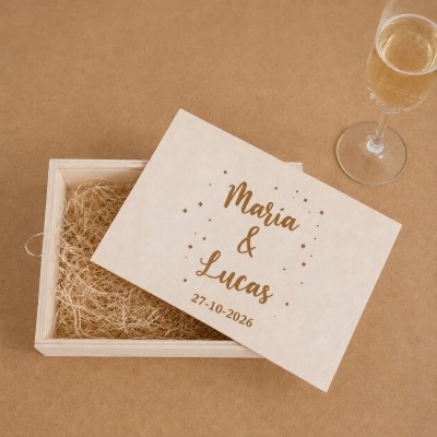 ≫ Estuche para copas grabadas ❤️ Personalizado