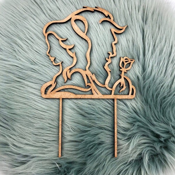 Topper bella y bestia