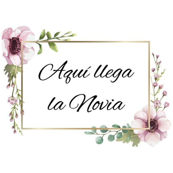 Cartel Personalizado boda