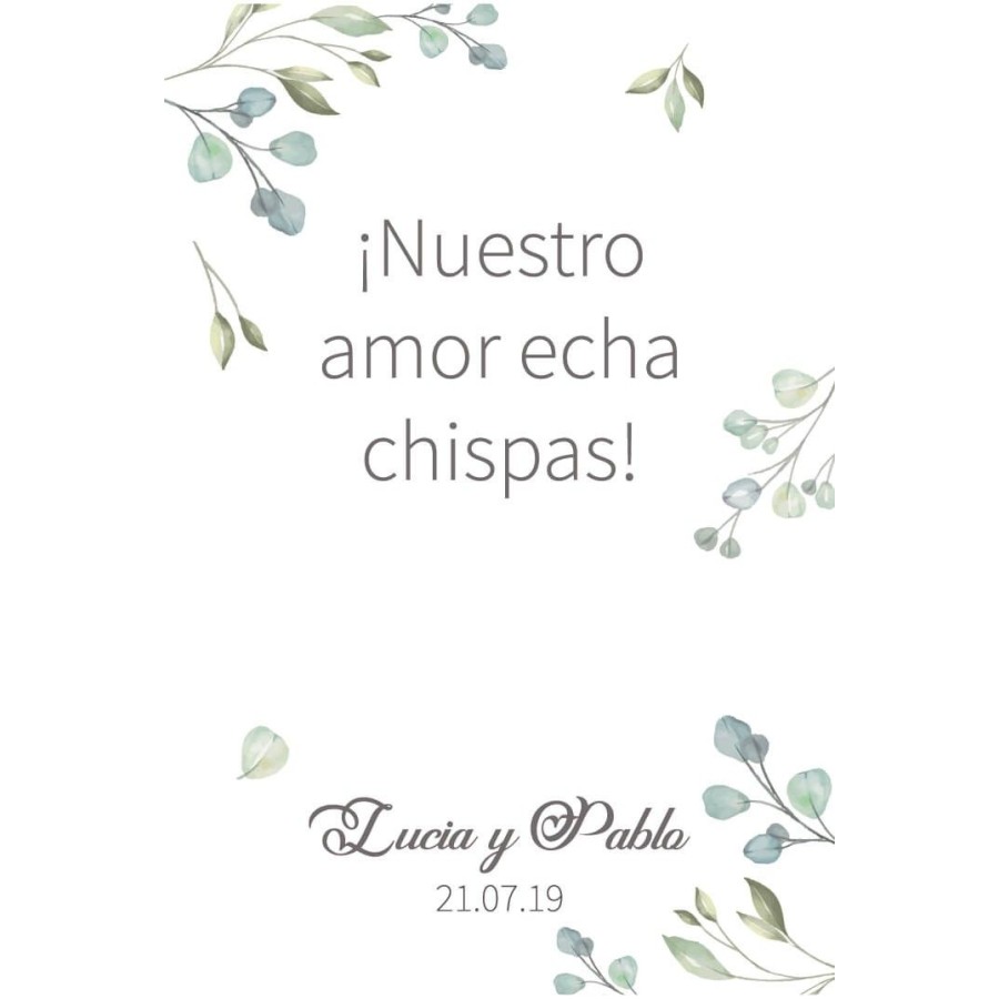 Bengala de boda Natura