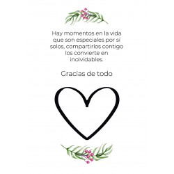 Tarjeta de agradecimiento... 2