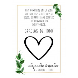 Tarjeta de agradecimiento... 2