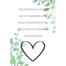 Tarjeta de agradecimiento... 2