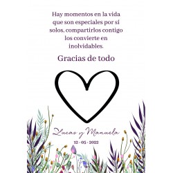 Tarjeta de agradecimiento... 2