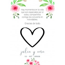 Tarjeta de agradecimiento... 2