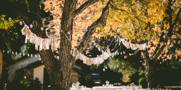 Colores de decoración para bodas de otoño